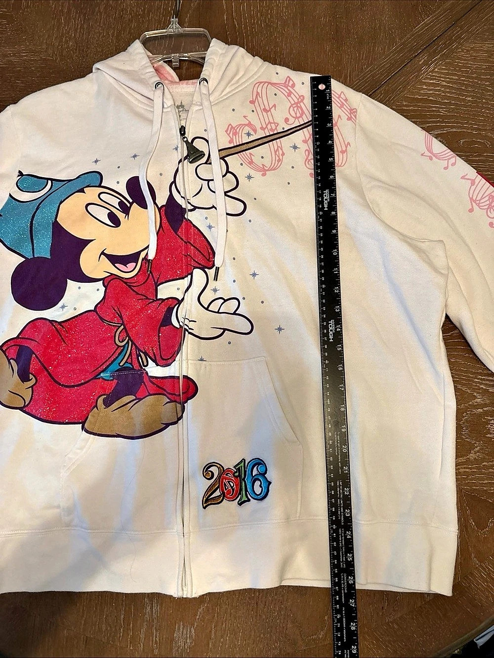 Disney 2016 Walt Disney World Music, Magic, Memories hoodie Graphic Hoodie Size - Picture 8 of 12